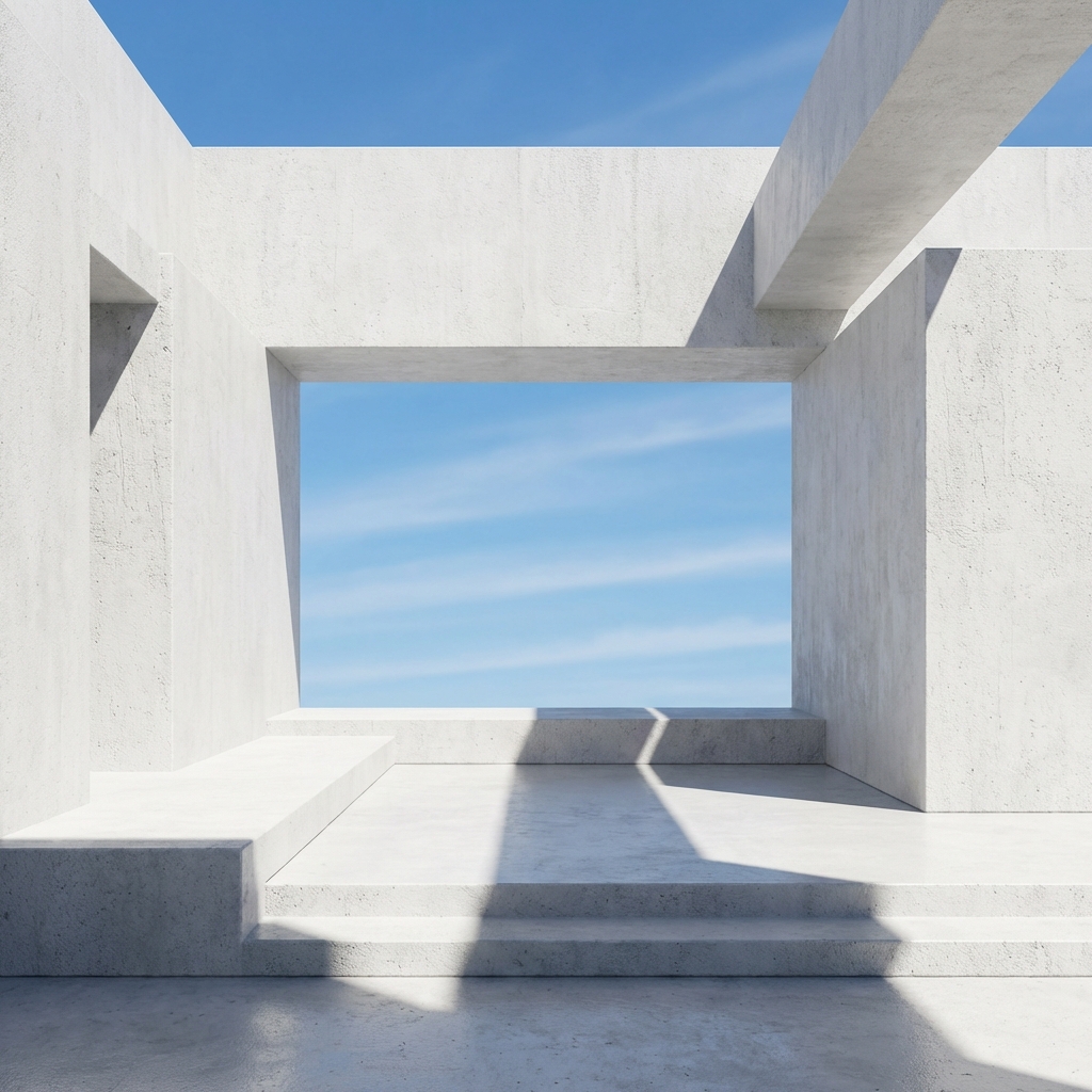 Minimalist Architecture representing structure